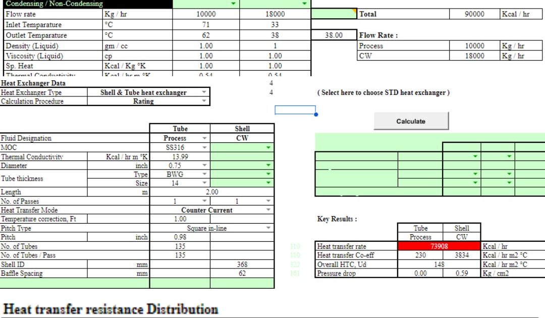 Heat Exchanger Sizing Spreadsheets Growmechanical spreadsheets